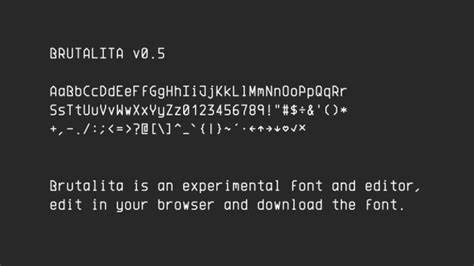 深入解析Brutalita Sans字体及其配套字体编辑器,揭示其独特设计理念与技术创新,助力设计师打造个性化字体体验。
