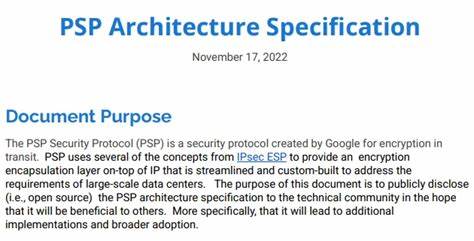 随着数据传输安全性需求不断提升,谷歌推出的PSP加密协议凭借卓越的性能和扩展性备受关注。Linux 6.18内核即将融合该协议,实现TCP连接数据加密的主线支持,为大型数据中心带来源源不断的安全保障与高效加密体验。本文深度解析谷歌PSP协议的技术优势、Linux内核集成进展及其对未来网络安全生态的深远影响。
