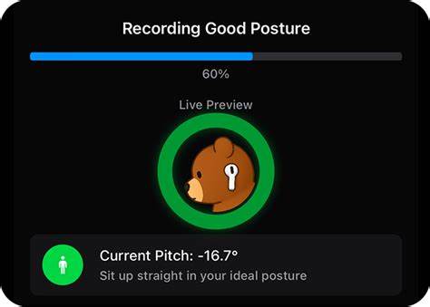 AirPosture是一款创新的iOS应用,通过挖掘AirPods内置传感器,实时监测用户的姿势,帮助改善工作和运动中的身体状态,提升健康水平。结合AI技术和丰富的功能,AirPosture让智能穿戴设备不再局限于音频体验,成为贴心的姿势教练。

