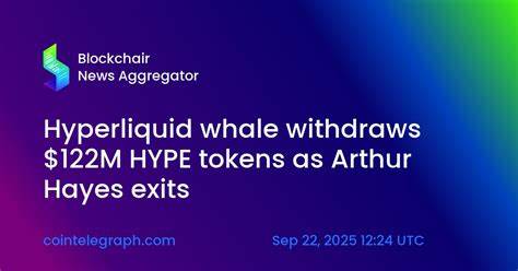 Hyperliquid生态迎来重大动荡,巨鲸撤出超1.22亿美元HYPE代币,伴随着BitMEX联合创始人Arthur Hayes的退出,市场对即将到来的代币解锁期产生强烈担忧。本文深度解析事件背景、市场反应及未来发展趋势,助力投资者理性把握机会。

