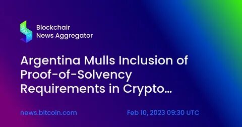 Argentina Will Require Solvency Proof From Crypto Firms After FTX Debacle - Bloomberg Línea English