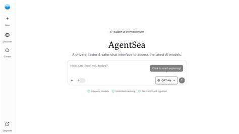 探索AgentSea如何通过端到端加密和多模型私有AI聊天环境,为从法律到科研等敏感领域的专业人士提供安全、高效的智能助手,保障数据隐私同时提升工作效率。
