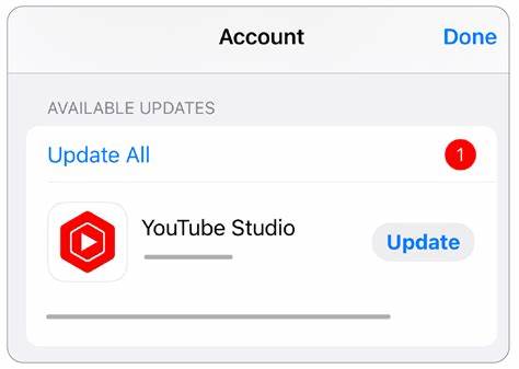 了解如何及时更新YouTube及其辅助应用YouTube工作室,以获取最新功能、提升使用体验及解决可能出现的错误。本文详细介绍了更新步骤、注意事项以及跨设备更新技巧,助您轻松管理应用版本,确保视频创作和观看过程顺畅无阻。
