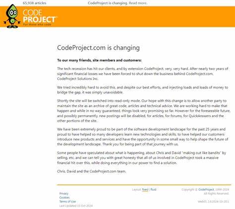 深入探讨CodeProject论坛在不同年代的发展轨迹,结合当前人工智能工具的兴起,分析该论坛的现状、影响力变化以及未来潜力,帮助技术爱好者全面理解这一技术社区的价值和挑战。

