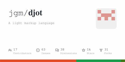探索Djot的起源、技术实现及其在Elixir生态中的应用,了解为何Djot成为写作者和开发者的新宠,助力高效创作和网站内容管理的未来趋势。
