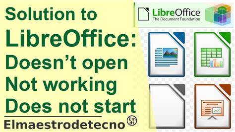 探讨Windows 11环境下LibreOffice打不开的常见原因与详细解决方案,帮助用户快速恢复办公软件的正常使用,提升工作效率。

