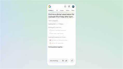 谷歌AI模式现已覆盖180个国家,新增智能餐厅预订功能,未来还将支持本地服务预约与活动票务。本文深入解析谷歌AI Mode的革新意义及其带来的便捷体验,展望人工智能如何深刻改变出行与消费习惯。

