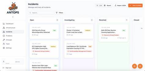 深入探讨AntOps如何为现代DevOps团队提供智能化、轻量级的基础设施映射和事件管理解决方案,显著提升事件响应速度,简化变更管理流程,推动企业数字化转型。
