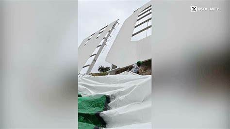 好莱坞招牌被加密货币团队破坏并拍摄逮捕过程:公关噱头、法律风险与监管启示
