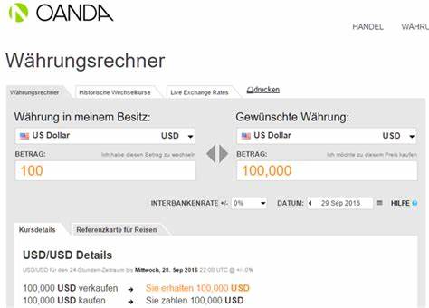 深入介绍OANDA外汇计算器的功能与优势,帮助用户掌握欧元兑换及多种国际货币的实时汇率,实现便捷的外汇转换与智能投资决策。
