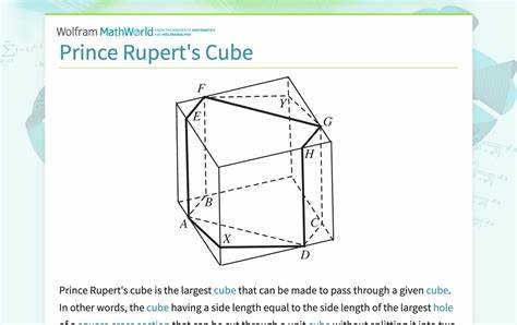 探讨鲁珀特的斜方立方体及其背后的数学奇迹,揭示多面体结构中的秘密及其在数学和科学中的深远影响。深入解析这些看似普通的几何形体如何展现复杂的空间关系和数学美学。
