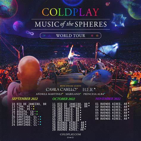 深入解析Coldplay乐队2025至2026年巡演的最新资讯,提供全面的演唱会时间地点及门票购买指南,助您轻松掌握演出动态,与全球粉丝共赴音乐盛宴。
