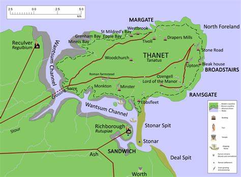 探索东肯特坦尼特岛名称可能的腓尼基根源,梳理语言学争议、古代文献线索与考古证据,揭示前罗马时期大西洋贸易网络与英国南海岸的跨文化接触
