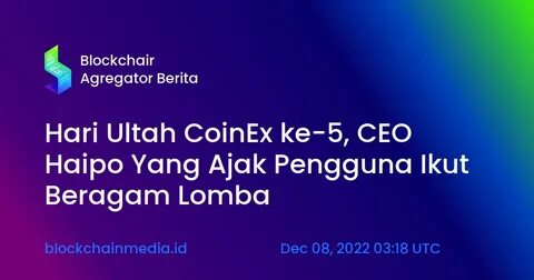 Innovation, Integrity, and Long-Term Vision: CoinEx CEO Haipo Yang Reflects on Success