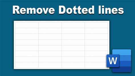 探讨微软Word中表格随机出现线条的原因与有效解决方法,帮助用户打造清晰整洁的文档版面,提高办公效率。
