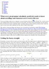 深入剖析文本在计算机内的表示方法、常见乱码根源与诊断修复策略,为开发者提供在源代码、数据库与网络传输中稳妥处理字符编码的实用建议与最佳实践
