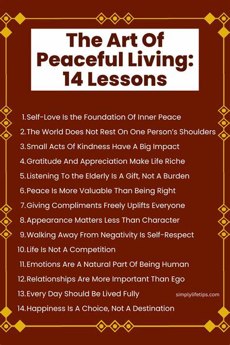 探讨在生活平静时隐含的严苛教训,阐明如何把内在宁静作为面对挑战、处理情绪和重建关系的动力,并提供可操作的心法与实践路径,帮助读者在动荡中守住内心的稳定与成长方向。
