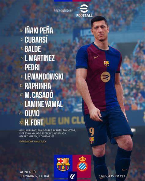 巴塞罗那将在西甲联赛中迎战劲敌西班牙人,详细解析球队最新阵容变动及战术布置,为球迷和足球爱好者提供深度比赛前瞻。
