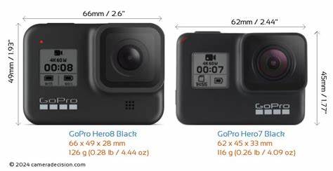 深入剖析GoPro Hero7 Black和Hero8 Black两代旗舰运动相机的核心区别,全面解读设计、功能、性能与用户体验上的提升,助力消费者做出明智选择。
