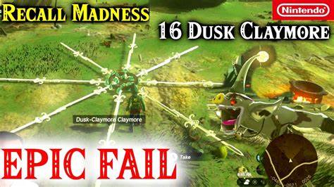 Epic Recall, Epic Fail