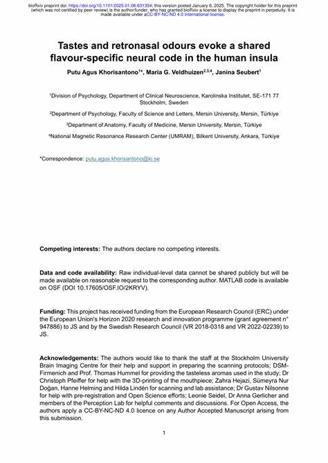 风味感知是人体复杂的多感官整合过程,味觉与逆鼻嗅觉作为关键的化学感受通路,在大脑中的整合形成独特的风味体验。本文深入探讨了味觉与逆鼻嗅觉如何在大脑岛叶区域共享风味特异性的神经编码,揭示这种跨模态整合的神经机制及其对风味感知的意义,为食品科学与感官认知研究提供了新视角。
