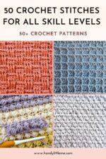 全面介绍适合各个水平钩针爱好者的50种钩针针法,涵盖基础针法、进阶技巧和复杂纹理,帮助您提升钩针技能,创作出独特且实用的钩针作品。
