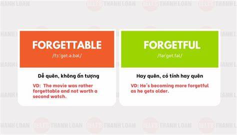 详细解析英语中与"忘记"相关的三大词汇forget、forgetful和forgettable的用法及区别,帮助学习者准确理解和灵活运用,提高英语表达能力。
