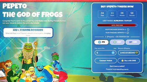 以太坊生态下崛起的 Meme 币项目 Pepeto 正在吸引越来越多的投资者关注,预售阶段已累积超过 670 万美元资金。同时,项目发布了功能完善的交易所演示版本,展示其在未来加密市场中的竞争潜力。本文深入解析 Pepeto 项目架构、市场表现、社区反响及未来展望,让读者全面了解这一备受期待的加密资产。
