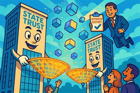 解析美国证监会无行动信函允许州特许信托公司为投资顾问和基金提供加密资产托管的背景、具体要求、监管影响与实务建议,帮助从业者和投资者评估机遇与风险并制定合规路径
