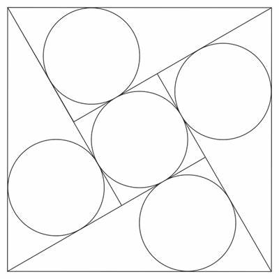 深入探索日本江户时代独特的几何算額谜题,解析其中隐藏的边长与内切圆半径之间的数学关系,结合解析几何、三角函数与圆的反演方法,展现数学之美与历史文化交织的魅力。
