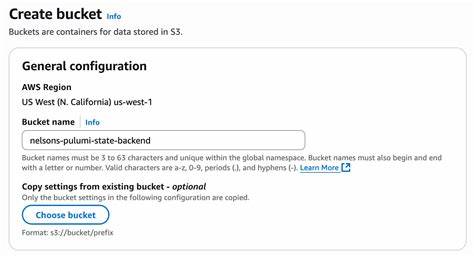 介绍如何使用 AWS S3 作为 Pulumi 状态后端,包括创建 S3 存储桶与最小权限 IAM、配置本地凭证或环境变量、在 Pulumi CLI 与项目中设置后端 URL、常见故障排查、安全和合规建议以及团队协作中的最佳实践。适合希望把 Pulumi 状态安全可靠地迁移到 S3 的开发者与运维工程师。
