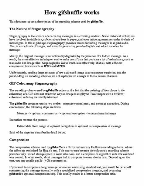 深入解析Gifshuffle如何利用GIF图像的颜色映射顺序来隐藏和提取消息,探索其独特的压缩与加密机制,揭示数字时代隐写术的前沿应用。
