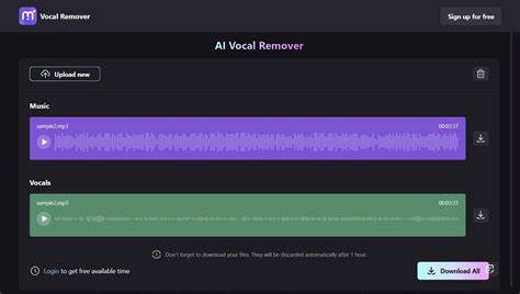 Show HN: CensorIt – Remove vocals or music from uploaded audio files