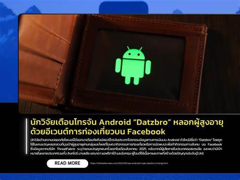 解析名为Datzbro的安卓银行木马如何通过AI生成的Facebook旅行和社交活动目标化老年用户,揭示攻击链、技术细节与实用防护建议,帮助家庭、机构和安全从业者识别与阻断此类社交工程与设备接管威胁
