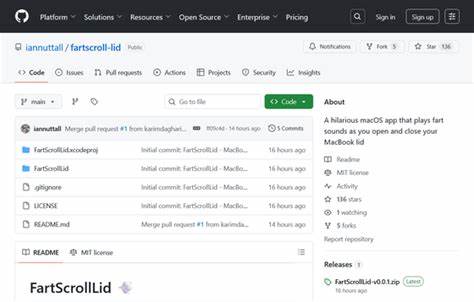 FartScroll-Lid是一款创新的macOS应用程序,通过检测MacBook笔记本电脑的开合角度,实时播放多样化的放屁音效,带给用户独特的趣味体验。本文全面介绍了这款应用的功能特点、工作原理、安装步骤以及未来的发展前景,为想要提升日常电脑趣味性的用户提供实用指导和丰富信息。
