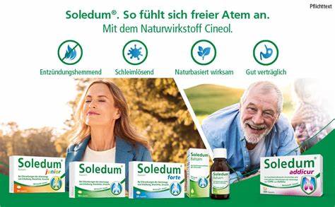 介绍Soledum®及其活性成分Cineol在治疗呼吸道炎症和疾病中的独特作用,帮助患者科学认识其治疗效果与应用范围,提升生活质量。
