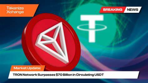 USDT on TRON Surpasses $80 Billion, Strengthening TRON’s Position as the Leading Stablecoin Network