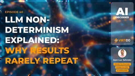 深入分析大型语言模型中的非确定性现象,探讨其对人工智能发展、安全性、应用效果以及未来趋势的影响,剖析相关技术挑战并提出有效应对策略。
