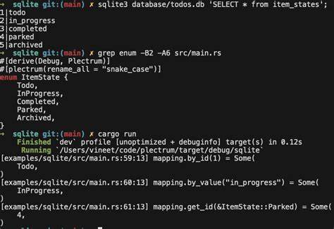 深入解析Plectrum库如何帮助Rust开发者优雅地实现数据库查找表与枚举类型的双向映射,提升代码安全性与性能,为复杂业务逻辑提供简洁高效的解决方案。
