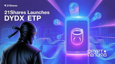 21Shares最新推出的dYdX交易所交易产品(ETP)为机构投资者提供了全新的加密衍生品投资渠道,推动去中心化金融(DeFi)生态系统的发展和主流金融市场的融合。本文深度解析了dYdX ETP的特点、市场背景及加密衍生品行业的未来趋势。
