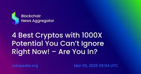 4 Best Cryptos to Buy Now as Fed Eyes Emergency Rate Cut