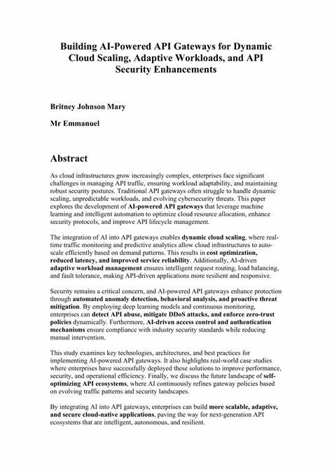 随着人工智能技术的快速发展,AI驱动的API在各行各业中扮演着日益重要的角色。保障这些API的安全性并实现高效的规模扩展,成为企业在数字化转型中的关键挑战。深入探讨如何通过多层次安全措施、性能优化和智能管理,构建稳健且具备高度可扩展性的AI服务接口。
