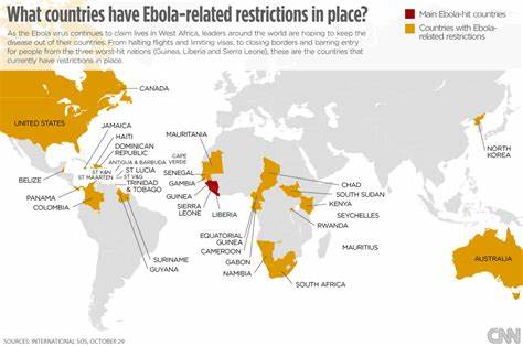 美国因埃博拉疫情扩散宣布对乌干达、南苏丹和刚果民主共和国实施旅行禁令,全球公共卫生面临新挑战。了解疫情最新动态、防控措施及国际应对策略。
