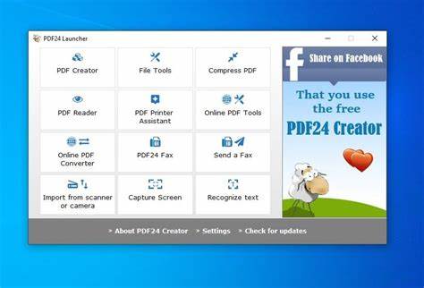 深入介绍PDF24 Creator,这款适用于Windows系统的免费PDF软件,以其实用的功能和高效的操作助力用户轻松创建、编辑和管理PDF文件,满足办公和日常多样化需求。
