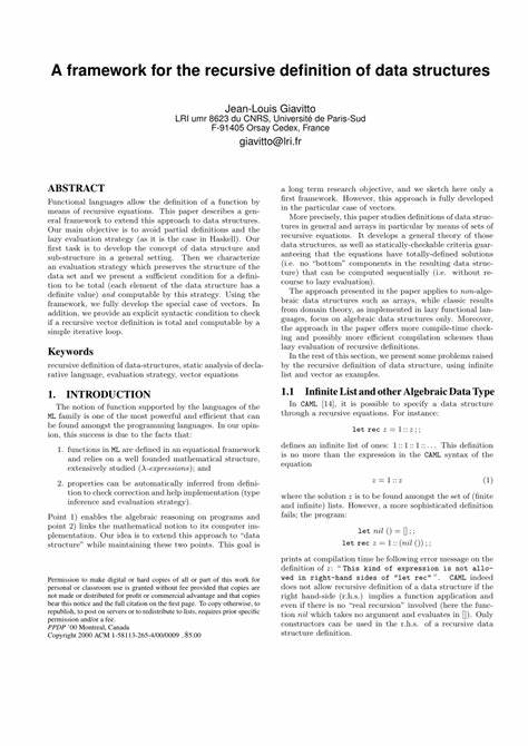 剖析递归数据结构的概念来源、核心思想与实现细节,结合 Hoare 1973 的经典观点与当代编程语言、性能与验证的实践,帮助工程师与研究人员建立完整的理论与工程视角
