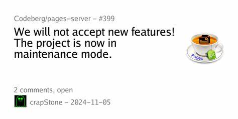 Codeberg Pages 进入维护模式:影响、应对与迁移指南
