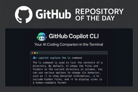 GitHub Copilot CLI将强大的AI编程能力直接带入终端环境,实现自然语言交互和代码智能辅助,极大提升开发者的工作效率与代码质量。了解其核心功能、安装使用方法及未来发展趋势,助力开发者释放创造力。
