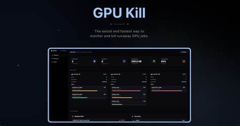 GPUKill是一款支持多厂商GPU系统的轻量级命令行工具,专注于监控、管理和安全管控GPU资源,帮助用户轻松识别并终止卡顿进程,从而优化GPU资源利用,提升系统稳定性和性能表现。本文深度介绍GPUKill的功能特点、跨平台支持、安装部署及应用场景,助力开发者和运维人员高效管理GPU环境。
