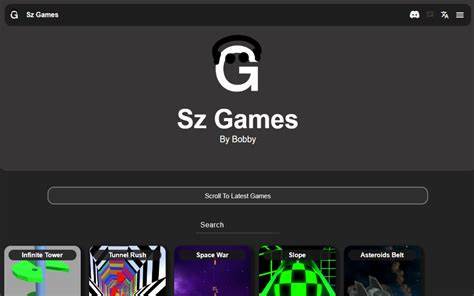 SZ Games：a platform offering over 1k free online games