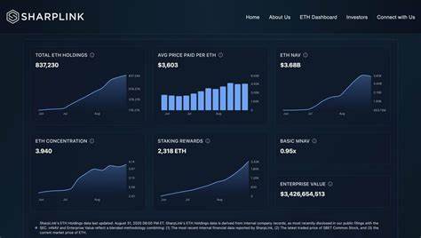 SharpLink Gaming近期斥资1.74亿美元增持以太坊,引发市场广泛关注。本文深入剖析SharpLink的战略布局、以太坊在机构投资中的崛起及其潜藏的风险因素,帮助投资者全面理解当前数字资产投资格局。
